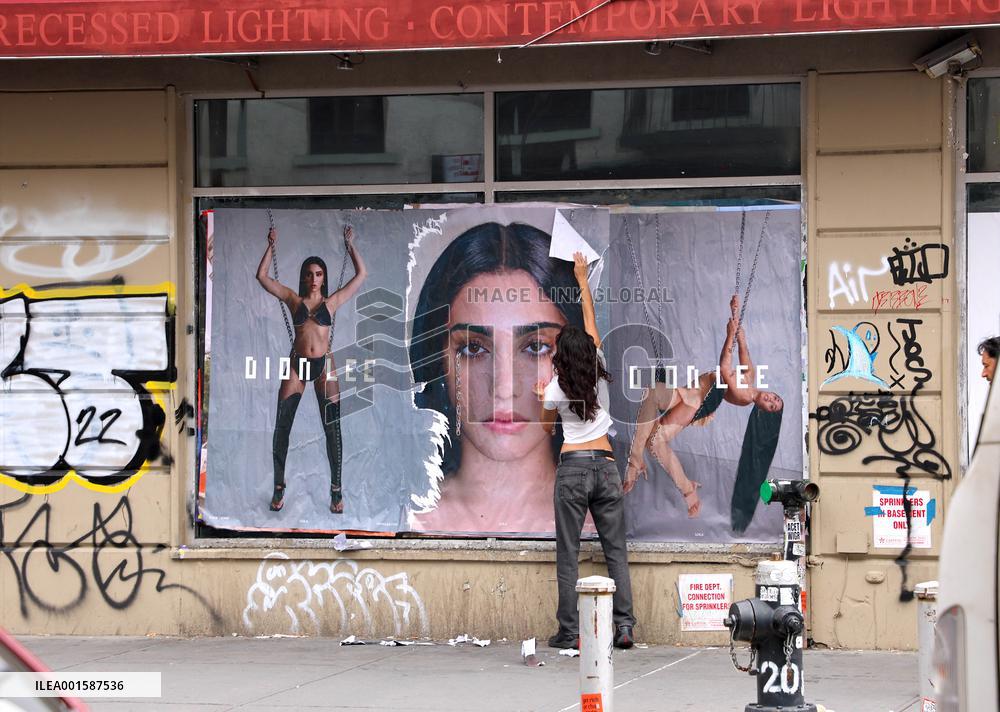 Lourdes Leon Advertising Billboard - NYC