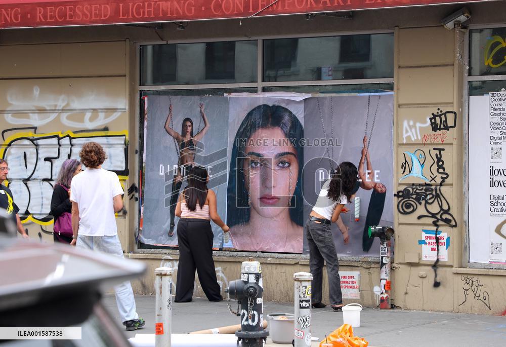 Lourdes Leon Advertising Billboard - NYC