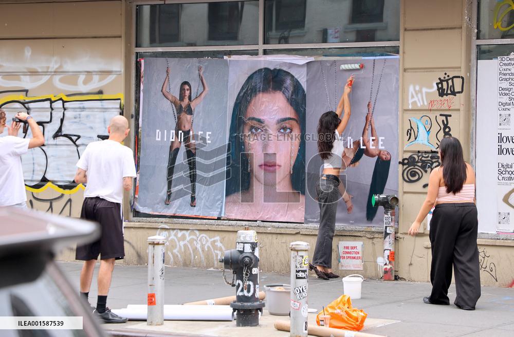 Lourdes Leon Advertising Billboard - NYC