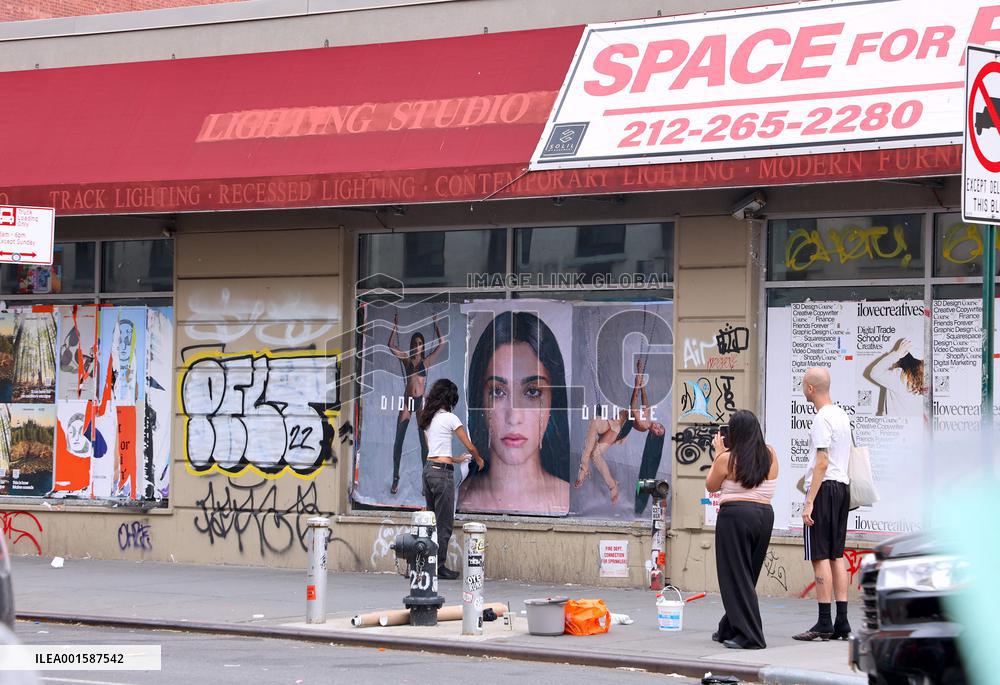 Lourdes Leon Advertising Billboard - NYC