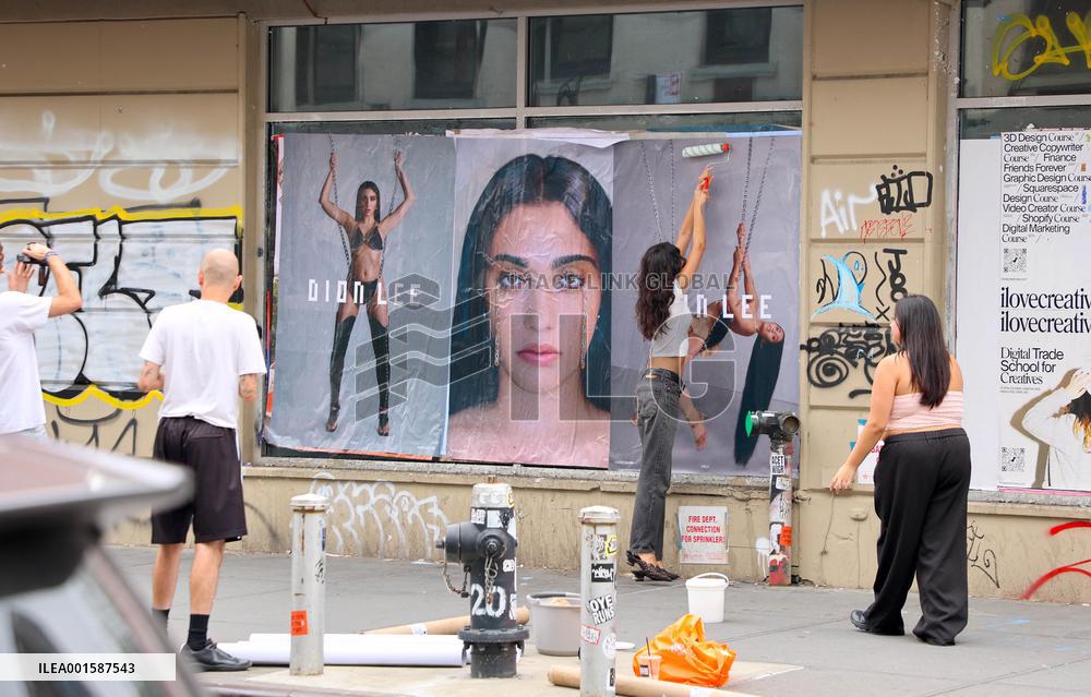 Lourdes Leon Advertising Billboard - NYC