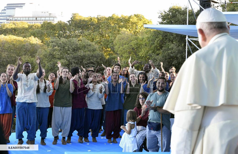 Pope Francis Celebrates The Way of the Cross - Lisbon