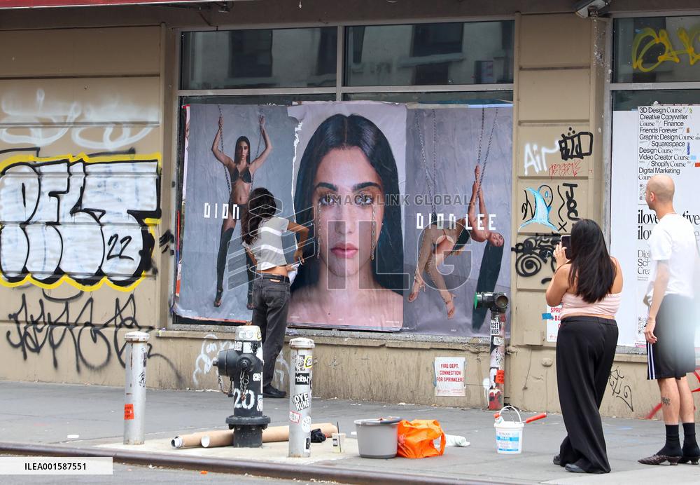 Lourdes Leon Advertising Billboard - NYC