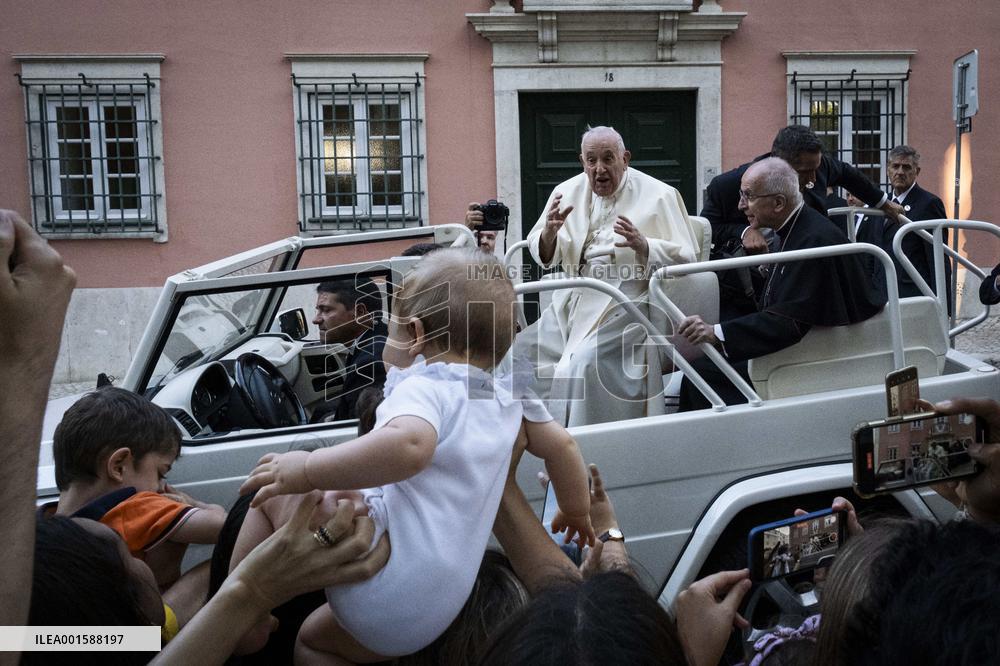 Pope Francis Celebrates The Way of the Cross - Lisbon