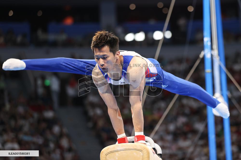 (Chengdu Universiade)CHINA-CHENGDU-WORLD UNIVERSITY GAMES-ARTISTIC GYMNASTICS(CN)