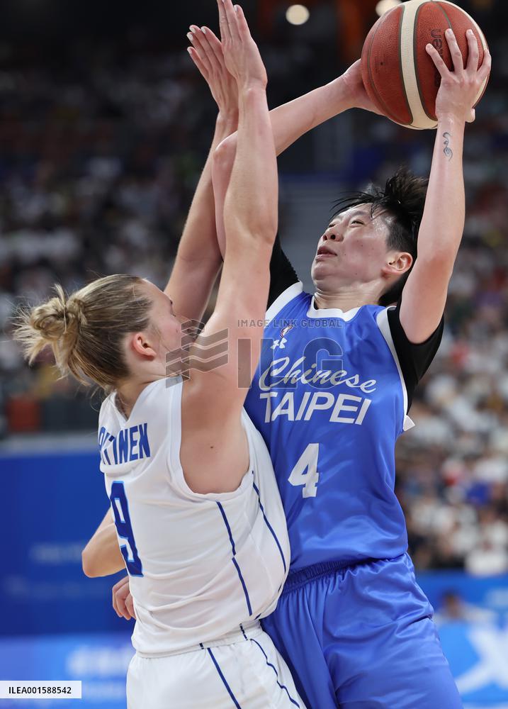 (Chengdu Universiade)CHINA-CHENGDU-WORLD UNIVERSITY GAMES-BASKETBALL (CN)