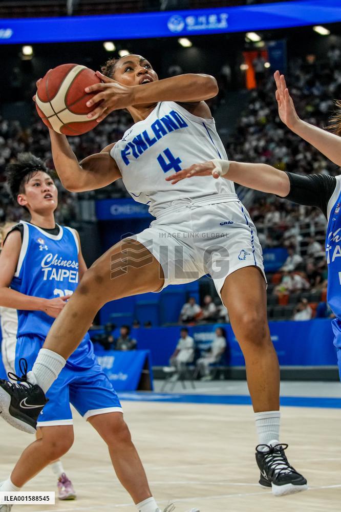 (Chengdu Universiade)CHINA-CHENGDU-WORLD UNIVERSITY GAMES-BASKETBALL (CN)