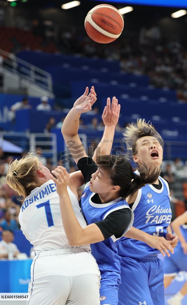 (Chengdu Universiade)CHINA-CHENGDU-WORLD UNIVERSITY GAMES-BASKETBALL (CN)