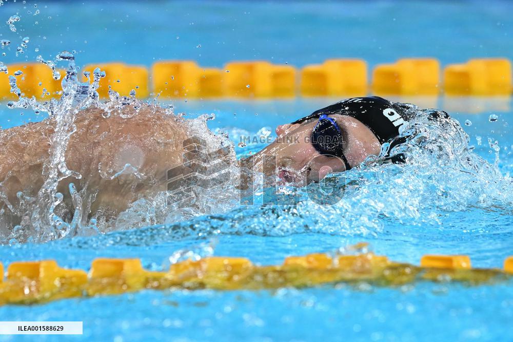 (Chengdu Universiade)CHINA-CHENGDU-WORLD UNIVERSITY GAMES-SWIMMING (CN)