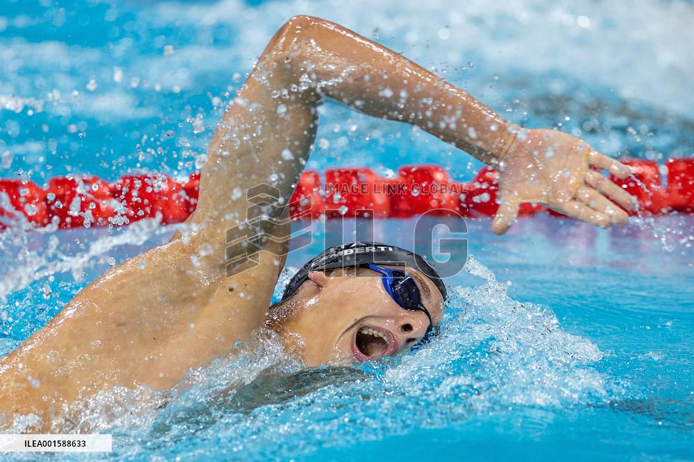 (Chengdu Universiade)CHINA-CHENGDU-WORLD UNIVERSITY GAMES-SWIMMING (CN)