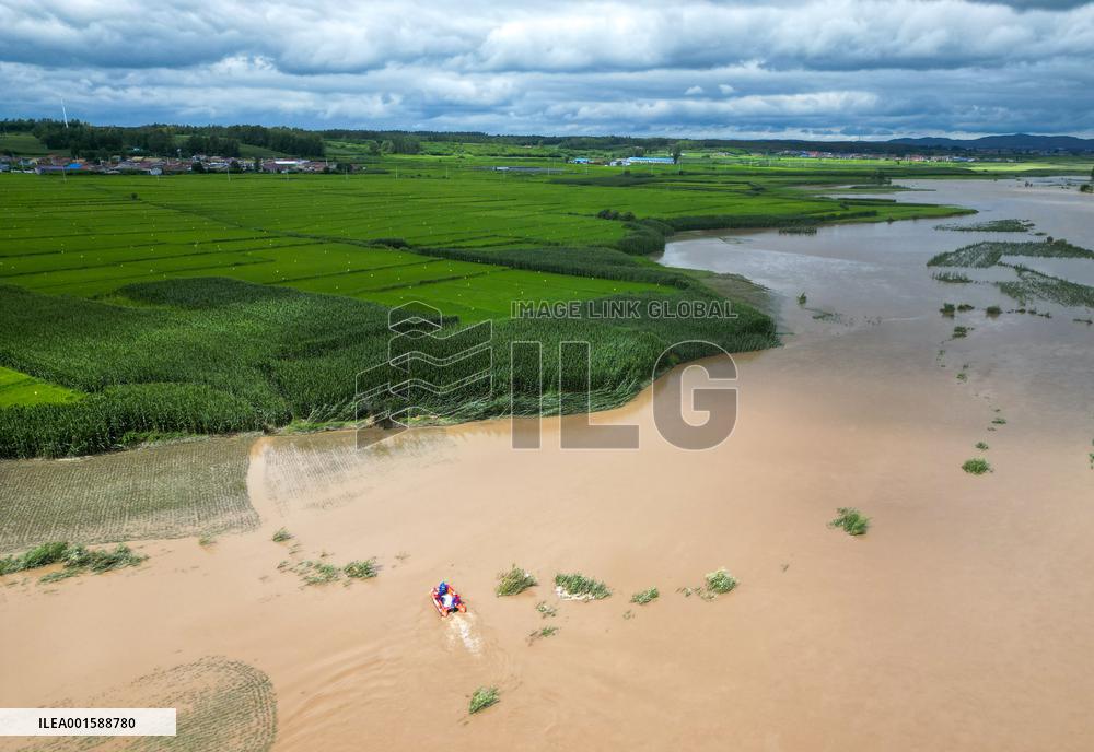 CHINA-JILIN-SHULAN-FLOOD-DISASTER RELIEF (CN)
