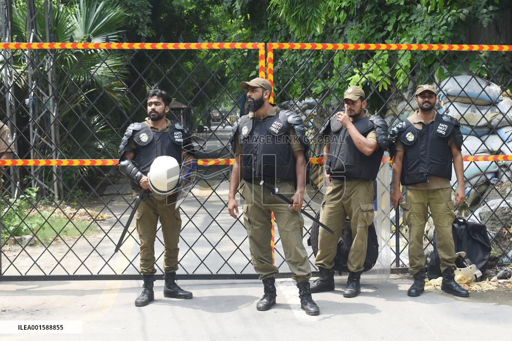 PAKISTAN-LAHORE-FORMER PRIME MINISTER-ARREST