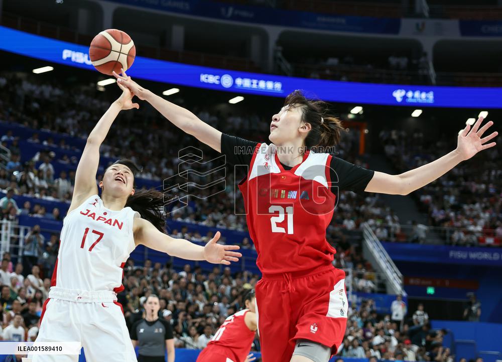 (Chengdu Universiade)CHINA-CHENGDU-WORLD UNIVERSITY GAMES-BASKETBALL (CN)