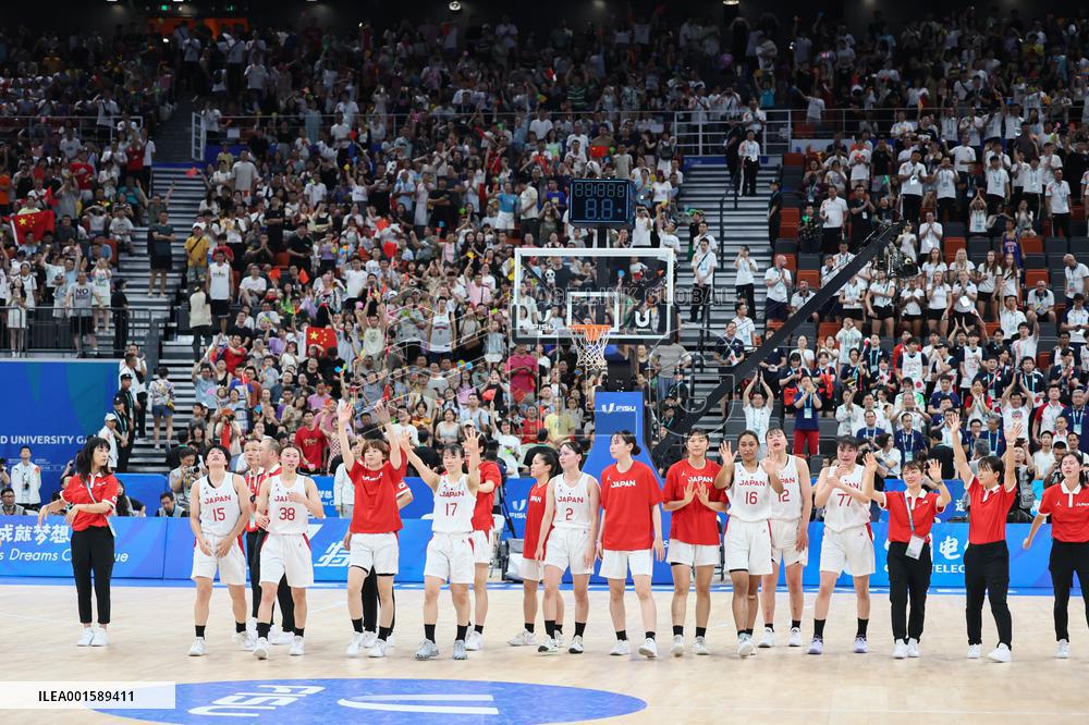 (Chengdu Universiade)CHINA-CHENGDU-WORLD UNIVERSITY GAMES-BASKETBALL (CN)