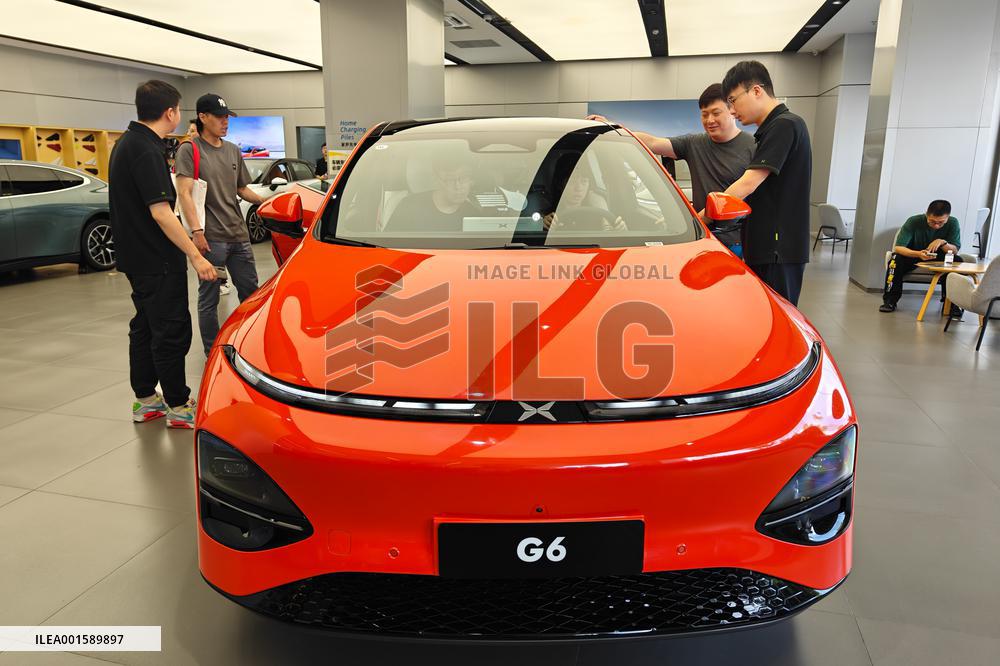 Xiaopeng Store in Shanghai, China