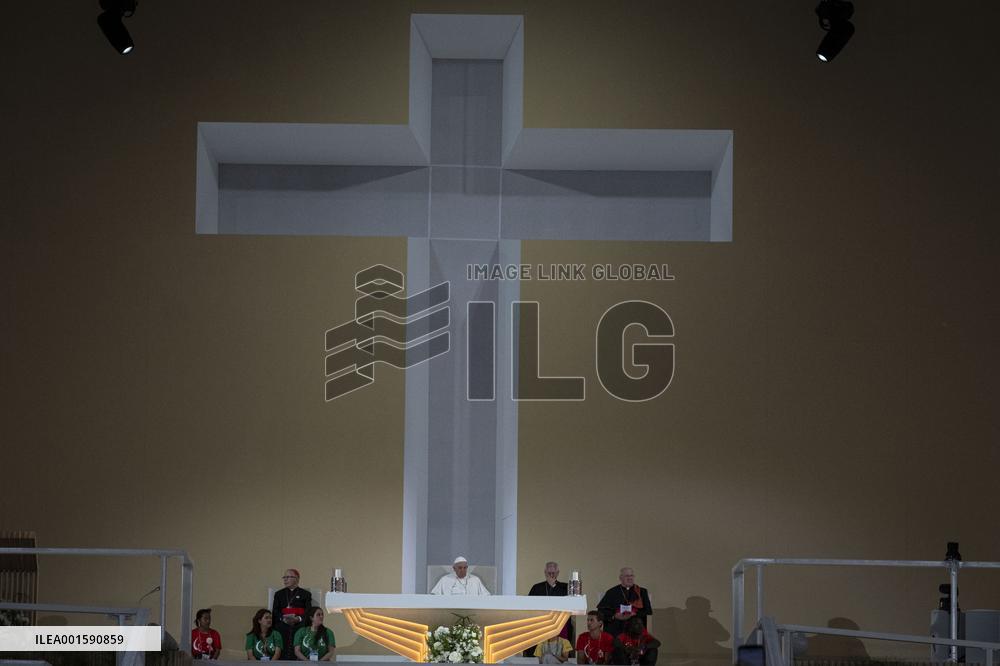 Pope Francis' World Youth Day Vigil - Lisbon