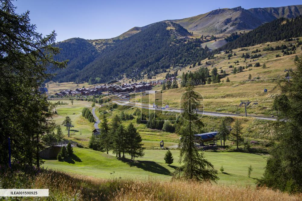 Pro-Migrant No Border Activists Camping Franco-Italian Border