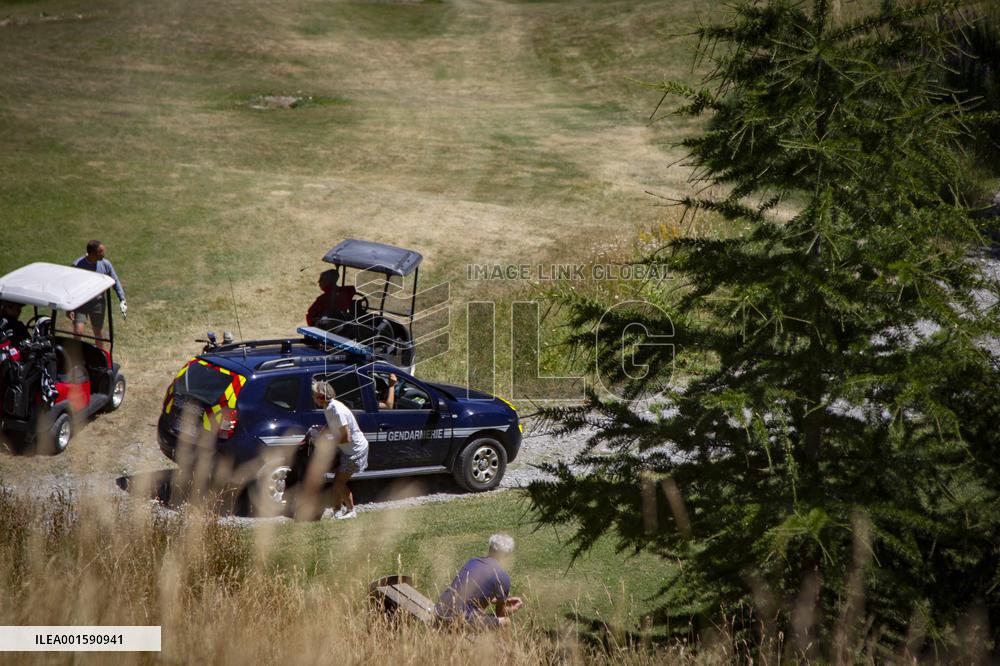 Pro-Migrant No Border Activists Camping Franco-Italian Border