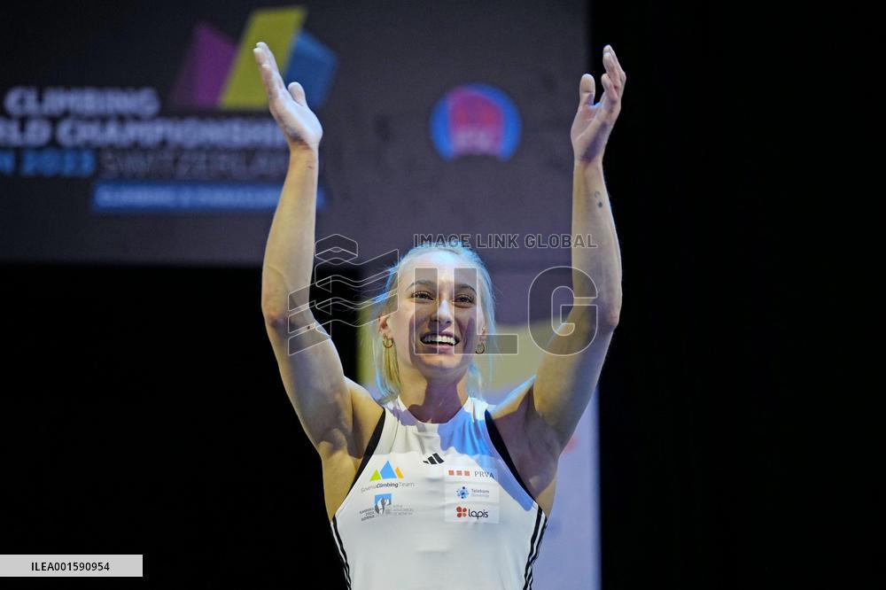 Sport Climbing: World championships