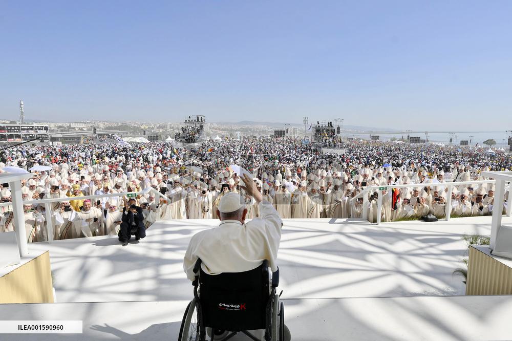 Pope Francis Leads The Mass for WYD - Lisbon