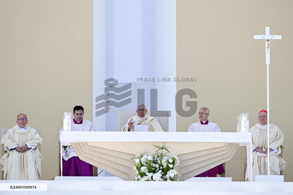 Pope Francis Leads The Mass for WYD - Lisbon