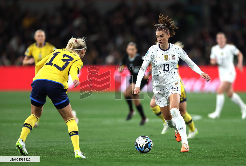 (SP)AUSTRALIA-MELBOURNE-2023 FIFA WOMEN'S WORLD CUP-ROUND OF 16-SWE VS USA