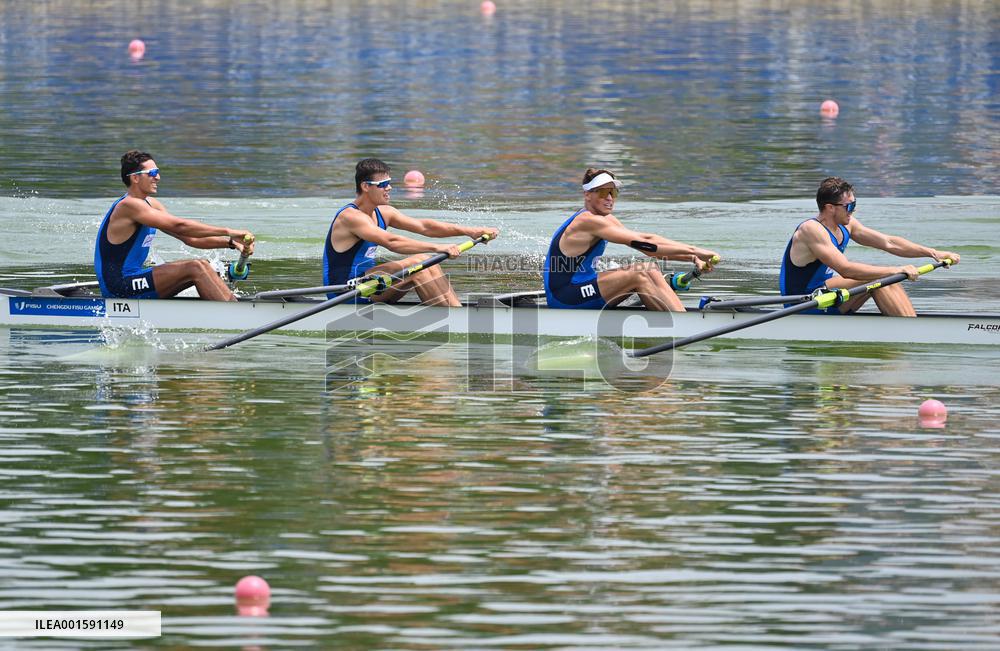 (Chengdu Universiade)CHINA-CHENGDU-WORLD UNIVERSITY GAMES-ROWING (CN)