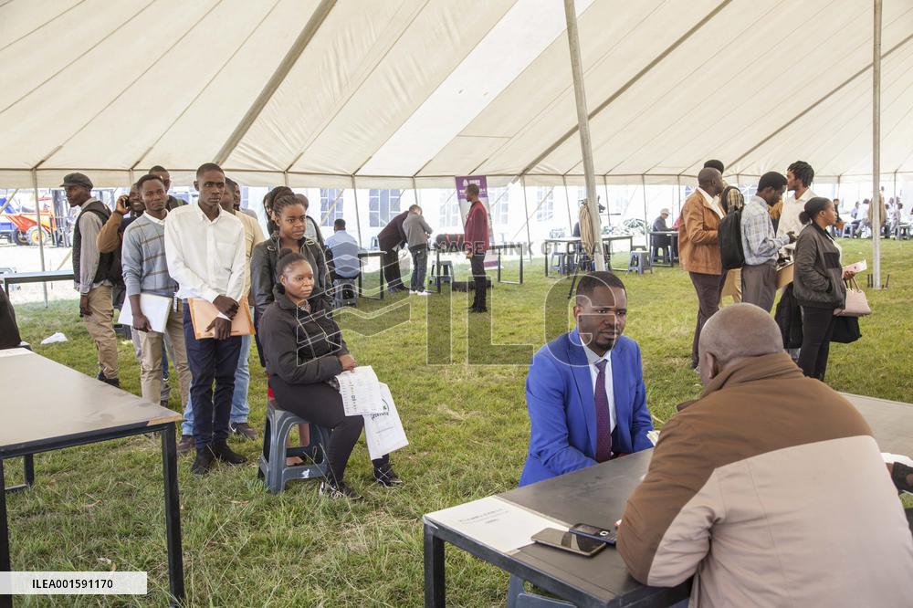 ZAMBIA-LUSAKA-CHINESE FIRMS-JOB EXPO