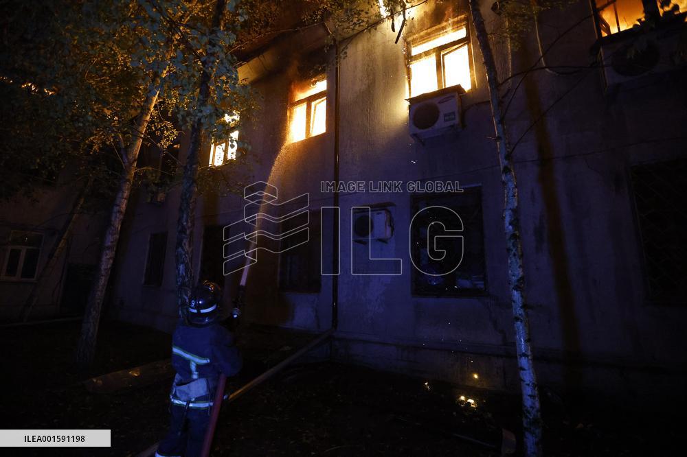 RUSSIA-UKRAINE-CONFLICT-ATTACK-FIRE