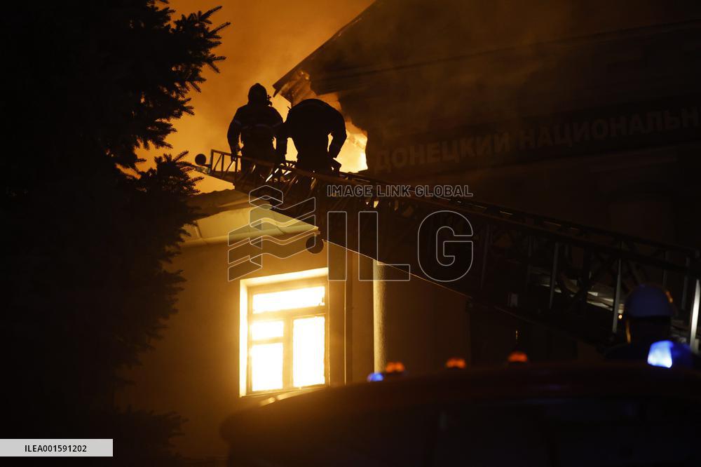 RUSSIA-UKRAINE-CONFLICT-ATTACK-FIRE