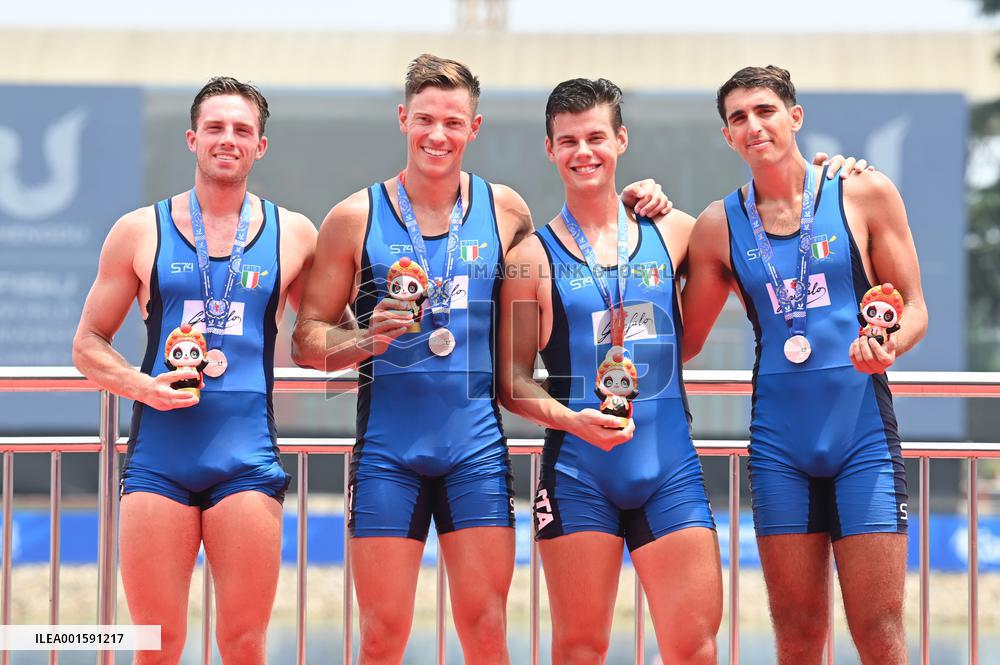 (Chengdu Universiade)CHINA-CHENGDU-WORLD UNIVERSITY GAMES-ROWING (CN)