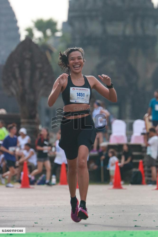 (SP)CAMBODIA-SIEM REAP-KHMER EMPIRE MARATHON