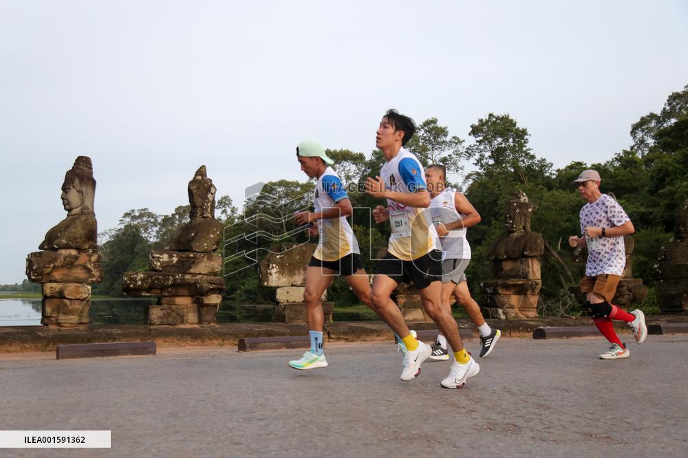 (SP)CAMBODIA-SIEM REAP-KHMER EMPIRE MARATHON
