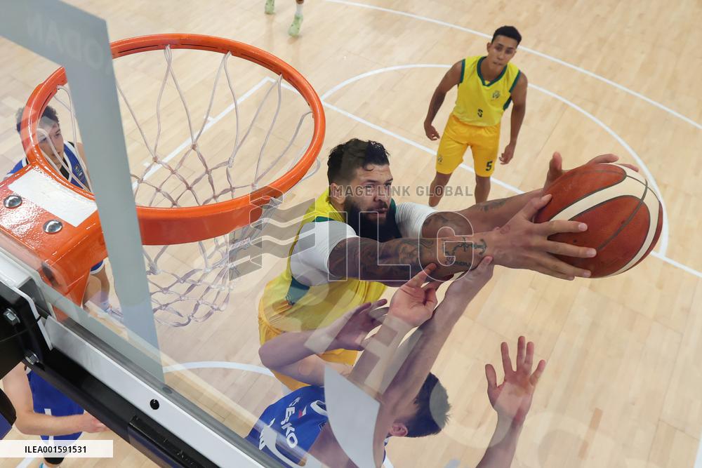 (Chengdu Universiade)CHINA-CHENGDU-WORLD UNIVERSITY GAMES-BASKETBALL (CN)