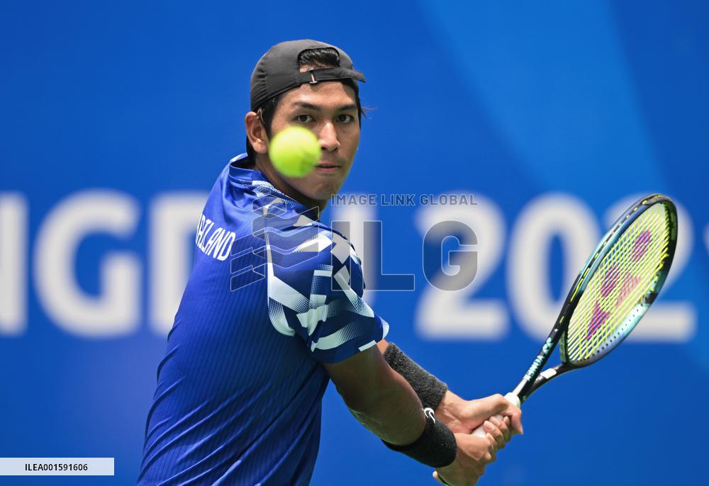 (Chengdu Universiade)CHINA-CHENGDU-WORLD UNIVERSITY GAMES-TENNIS (CN)