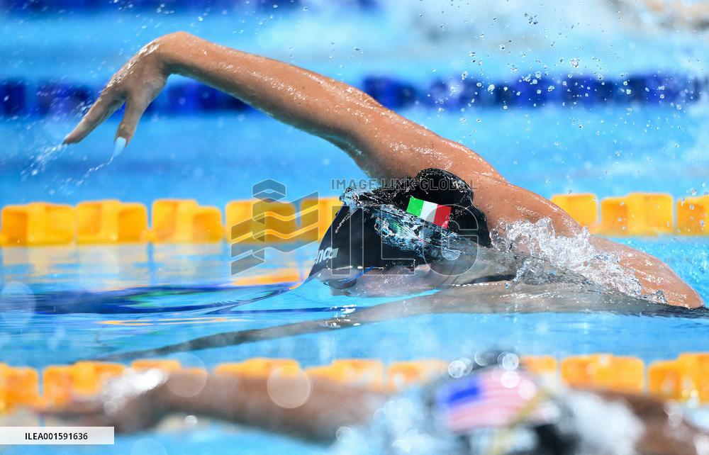 (Chengdu Universiade)CHINA-CHENGDU-WORLD UNIVERSITY GAMES-SWIMMING (CN)