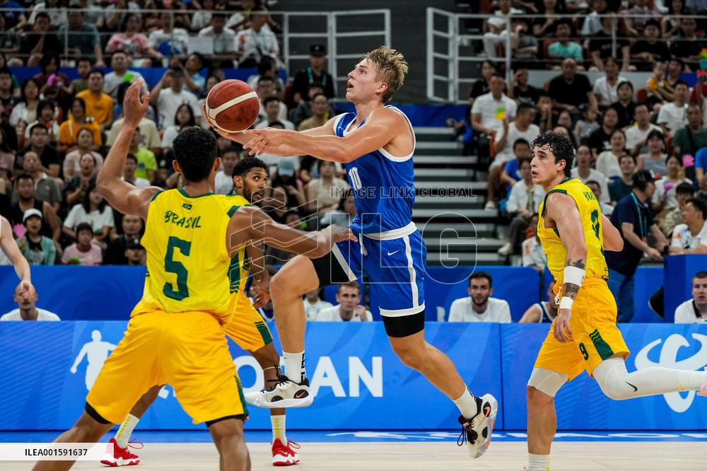 (Chengdu Universiade)CHINA-CHENGDU-WORLD UNIVERSITY GAMES-BASKETBALL (CN)