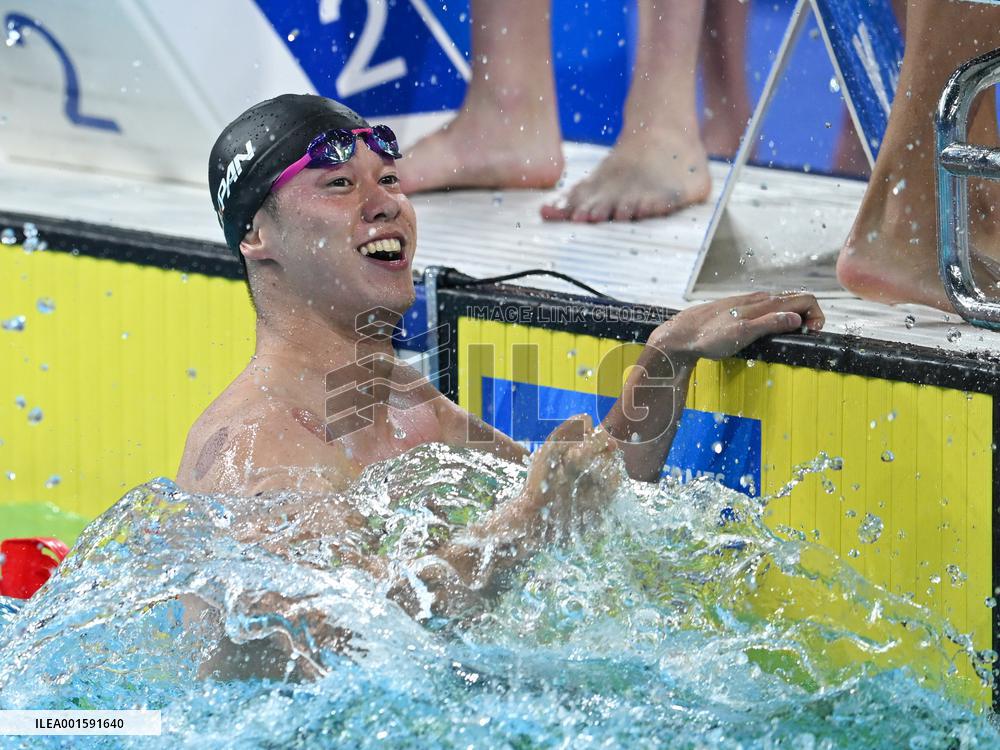 (Chengdu Universiade)CHINA-CHENGDU-WORLD UNIVERSITY GAMES-SWIMMING (CN)