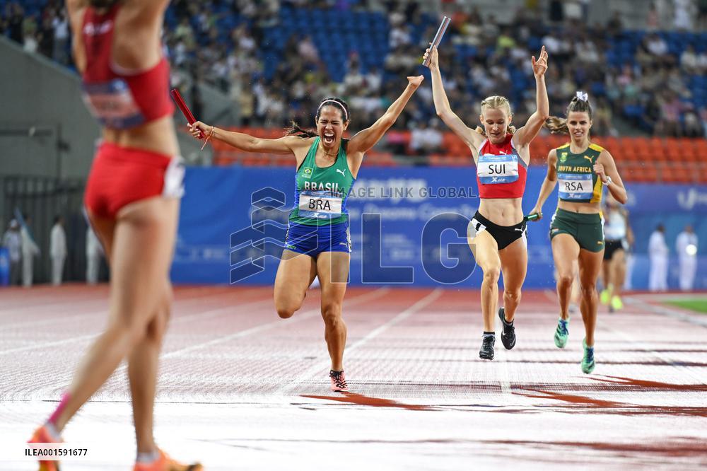 (Chengdu Universiade)CHINA-CHENGDU-WORLD UNIVERSITY GAMES-ATHLETICS (CN)