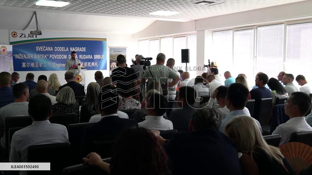 Miners' day marked in Serbia with festivities