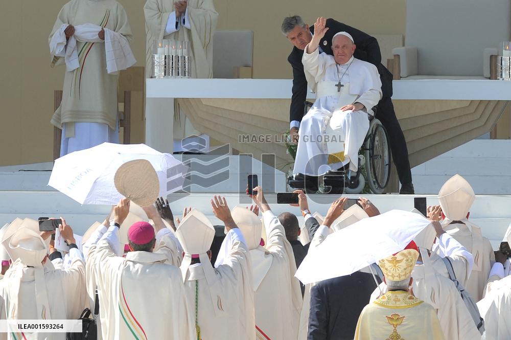 Pope Francis Leads Farewell Mass - Lisbon