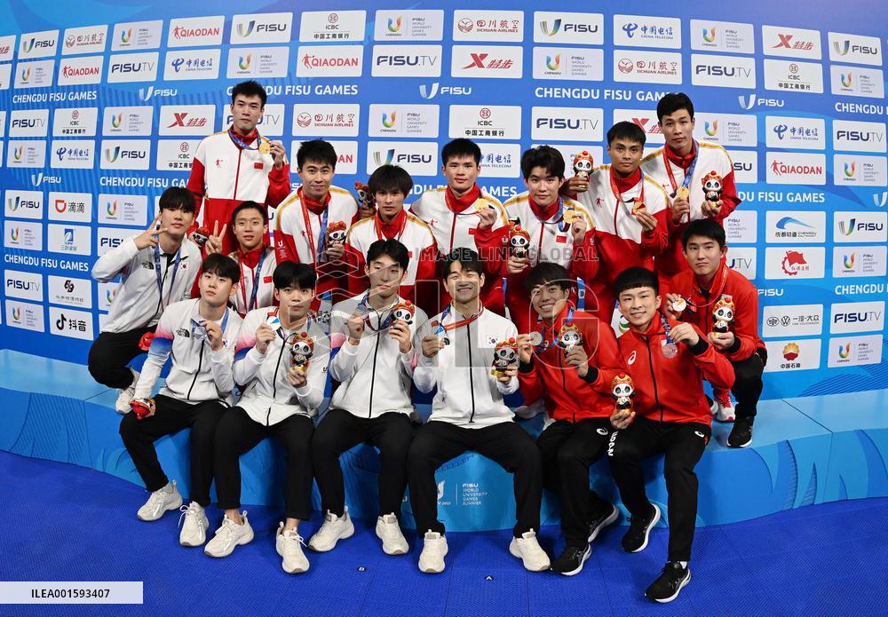 (Chengdu Universiade)CHINA-CHENGDU-WORLD UNIVERSITY GAMES-DIVING (CN)