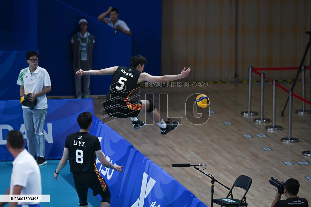 (Chengdu Universiade) CHINA-CHENGDU-WORLD UNIVERSITY GAMES-VOLLEYBALL (CN)