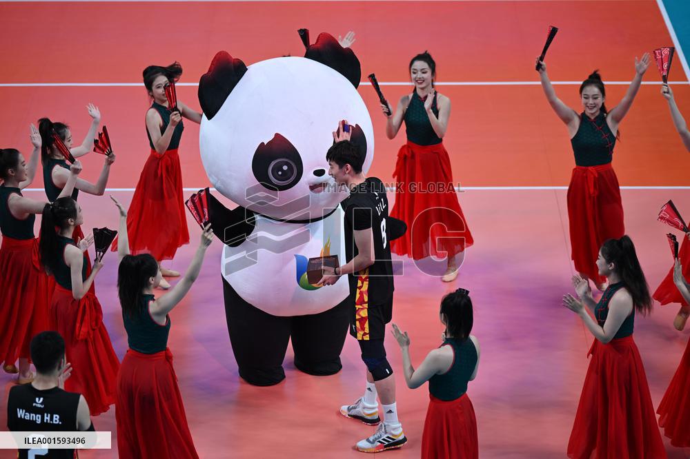 (Chengdu Universiade) CHINA-CHENGDU-WORLD UNIVERSITY GAMES-VOLLEYBALL (CN)