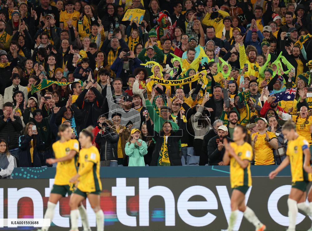 (SP)AUSTRALIA-SYDNEY-FIFA-WOMEN'S WORLD CUP-ROUND OF 16-AUS VS DEN