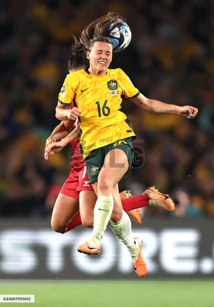 (SP)AUSTRALIA-SYDNEY-FIFA-WOMEN'S WORLD CUP-ROUND OF 16-AUS VS DEN