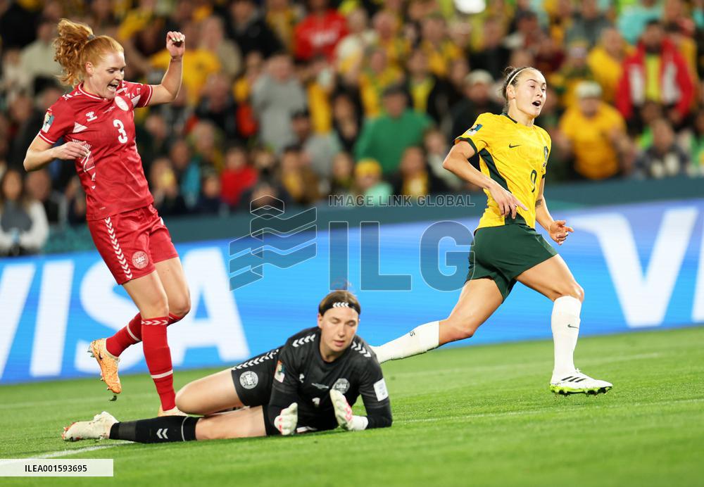 (SP)AUSTRALIA-SYDNEY-FIFA-WOMEN'S WORLD CUP-ROUND OF 16-AUS VS DEN