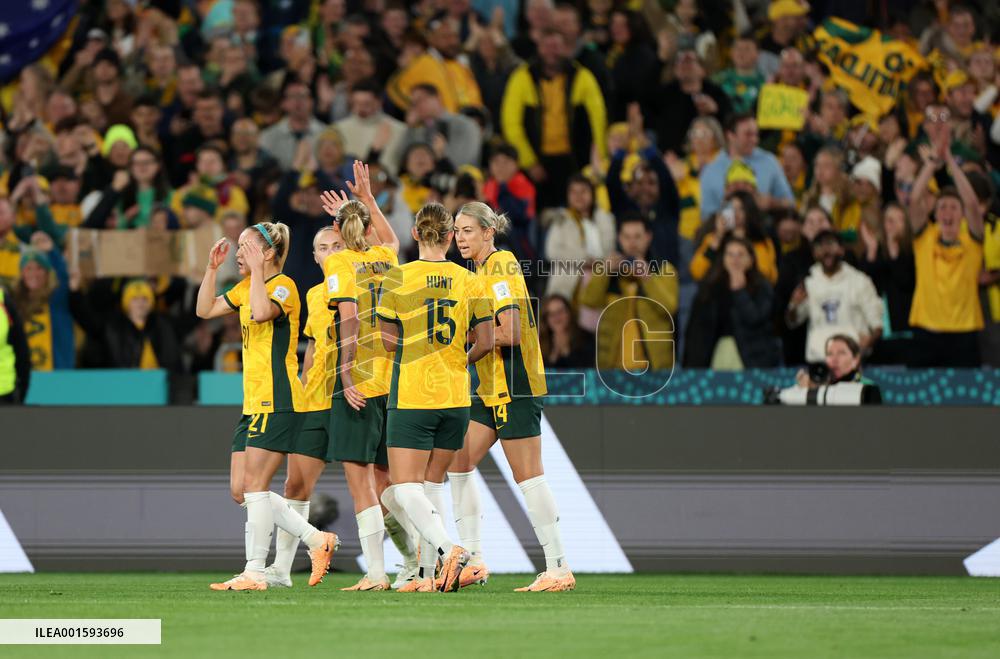 (SP)AUSTRALIA-SYDNEY-FIFA-WOMEN'S WORLD CUP-ROUND OF 16-AUS VS DEN