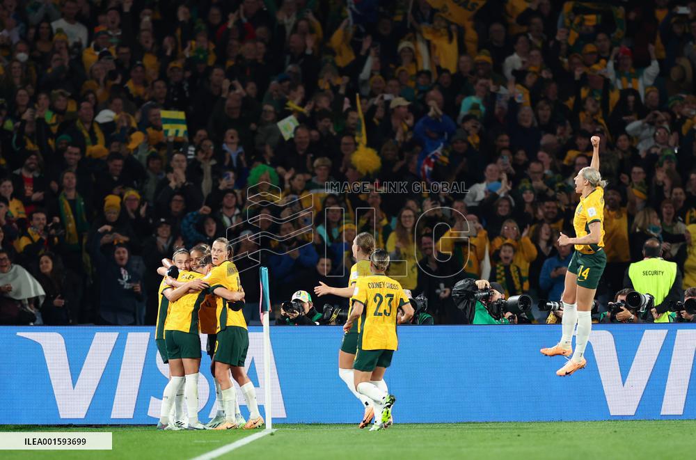 (SP)AUSTRALIA-SYDNEY-FIFA-WOMEN'S WORLD CUP-ROUND OF 16-AUS VS DEN