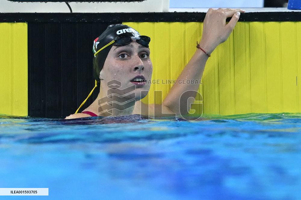 (Chengdu Universiade)CHINA-CHENGDU-WORLD UNIVERSITY GAMES-SWIMMING (CN)
